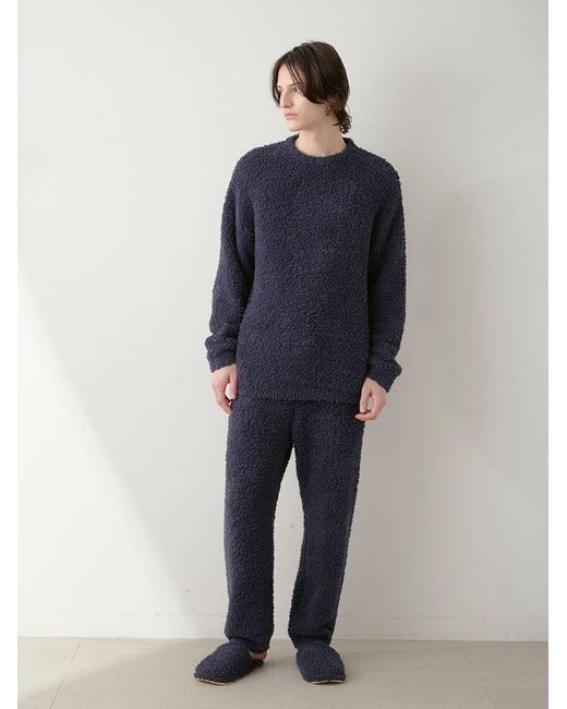 gelato pique Blue Basic Gelato Long Pants for men