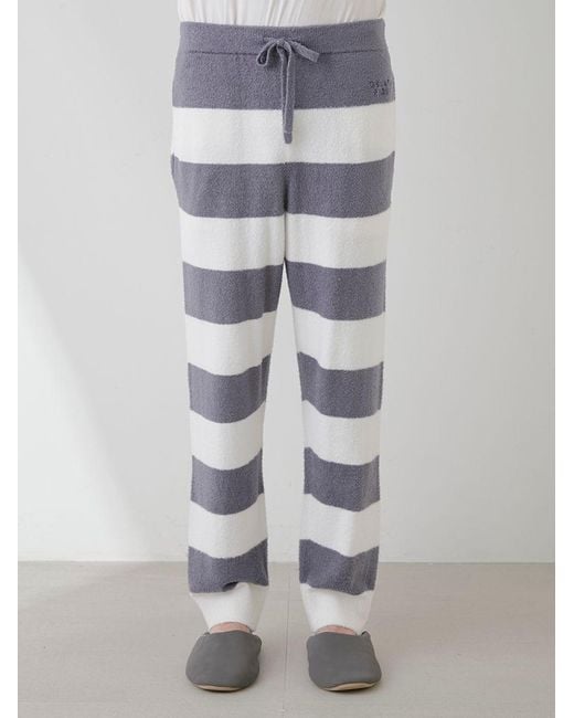 gelato pique Gray Smoothie 2-Border Lounge Pants for men