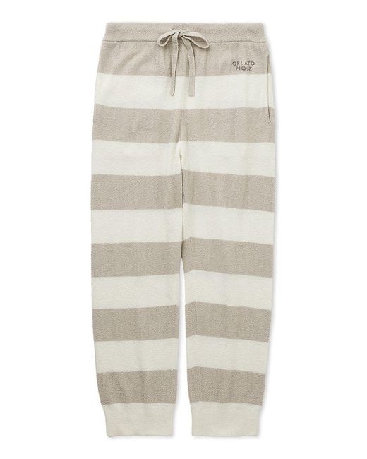 gelato pique Gray Smoothie 2-Border Lounge Pants for men