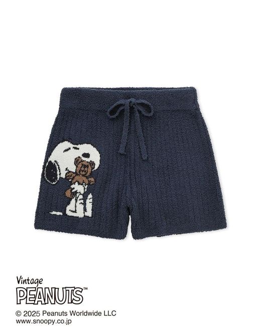 gelato pique Pink [Peanuts] Snoopy×Bear Jacquard Lounge Shorts
