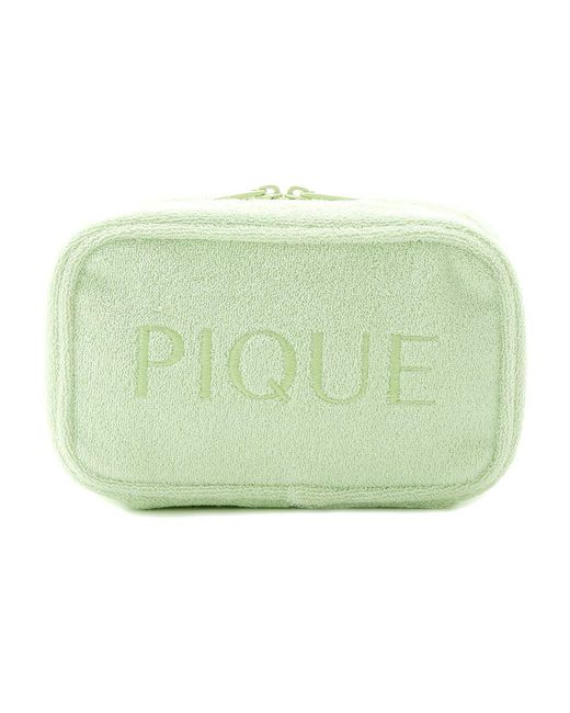 gelato pique Blue Pile Square Terry Cloth Cosmetic Pouch
