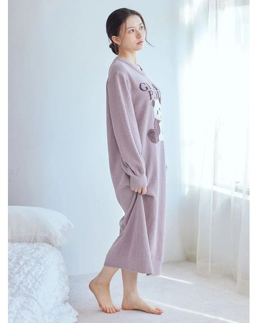 gelato pique Pink Panda Jacquard Lounge Dress