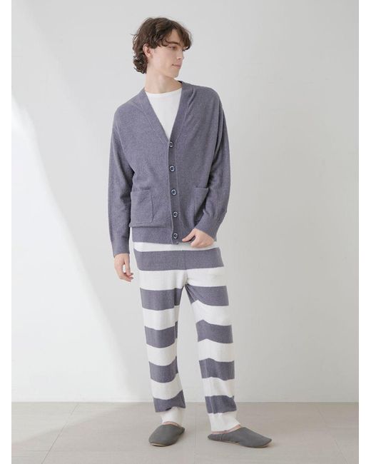 gelato pique Gray Smoothie 2-Border Lounge Pants for men