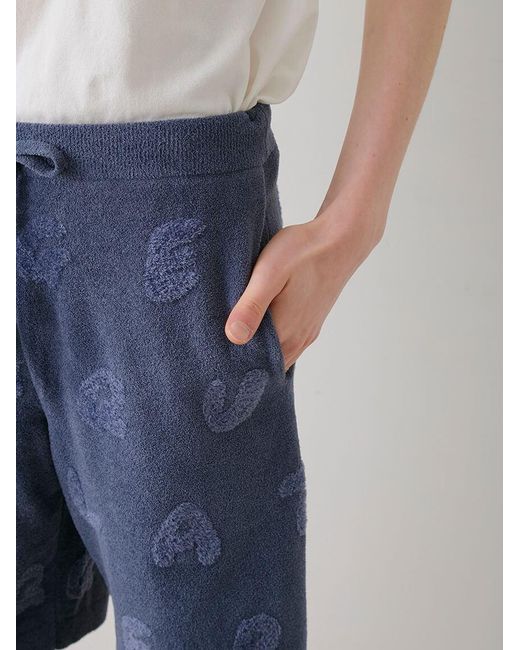 gelato pique Blue Airy Moco Bengal Cat Shorts for men