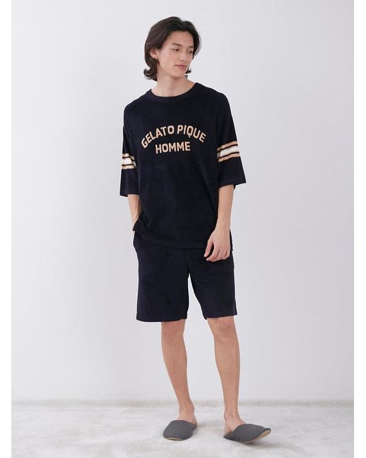gelato pique Green Smooth Light Loungewear Shorts for men