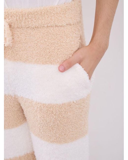 gelato pique Natural Gelato 2 Border Fuzzy Pajama Pants for men
