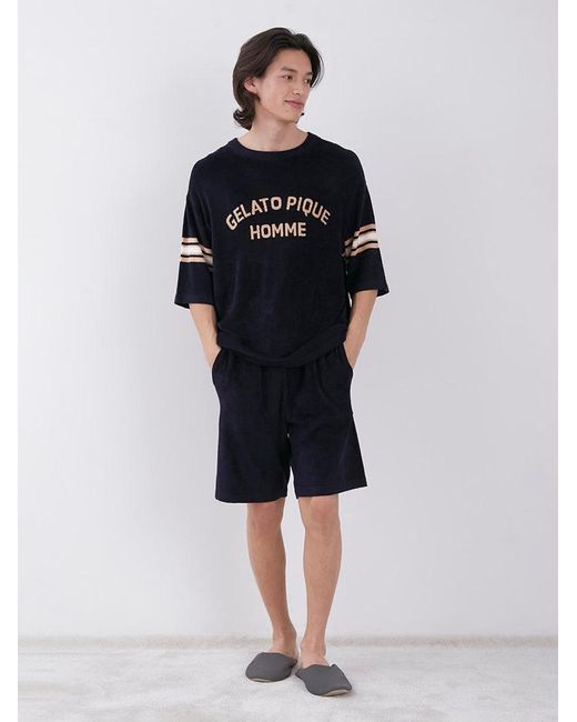gelato pique Green Smooth Light Loungewear Shorts for men