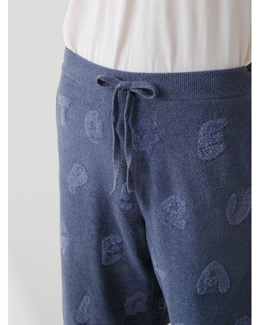gelato pique Blue Airy Moco Bengal Cat Shorts for men