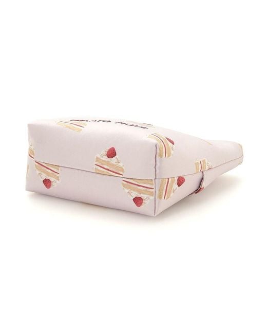 gelato pique Pink Cake Cake Pattern Print Pouch Print Tissue Pouch
