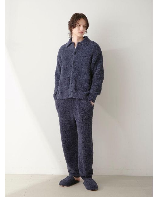gelato pique Blue Basic Gelato Long Pants for men