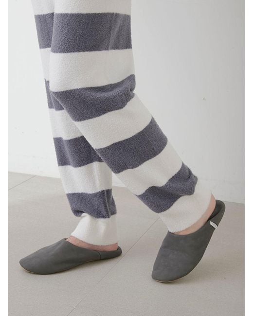gelato pique Gray Smoothie 2-Border Lounge Pants for men