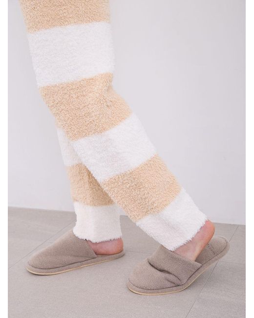 gelato pique Natural Gelato 2 Border Fuzzy Pajama Pants for men