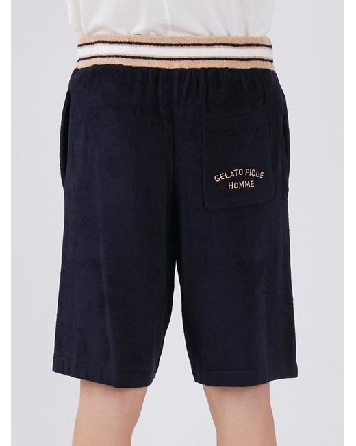 gelato pique Green Smooth Light Loungewear Shorts for men
