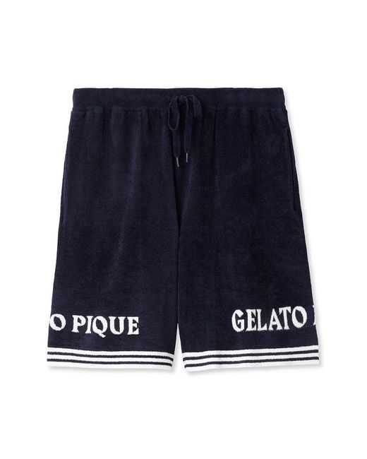 gelato pique Blue Smoothie Lite Tennis Lounge Shorts for men