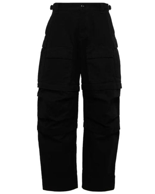 Balenciaga Black Cargo Pants | Lyst