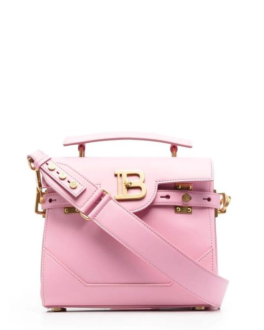 Balmain Pink Bbuzz 23 Shoulder Bag Lyst