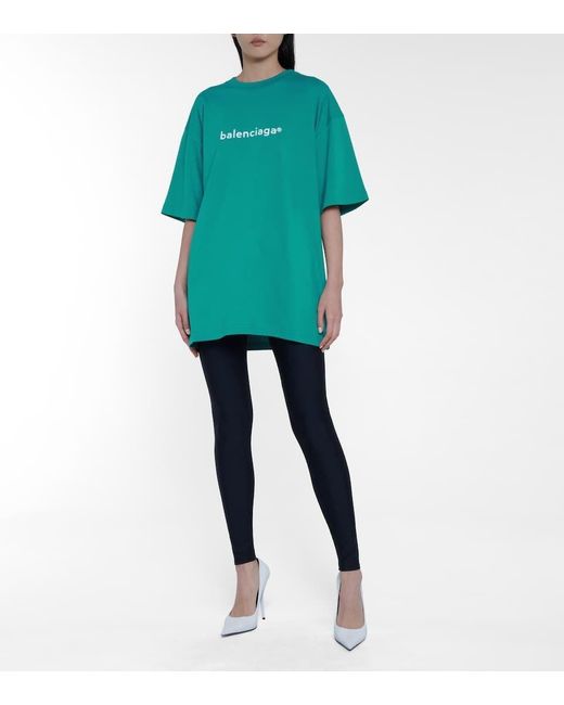 Balenciaga Green New Copyright T-shirt 