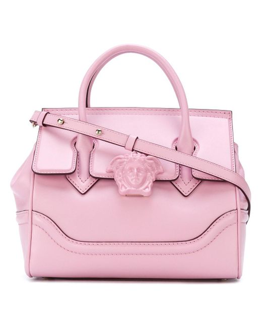 Versace Small Palazzo Bag in Pink | Lyst
