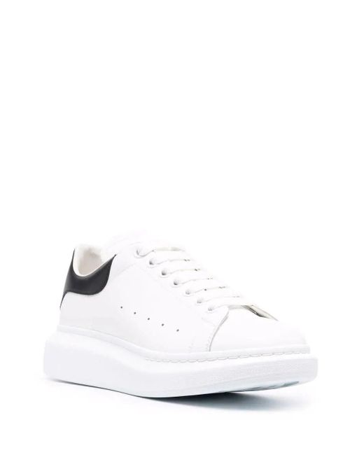 Alexander McQueen White Oversize Sneakers for Men | Lyst