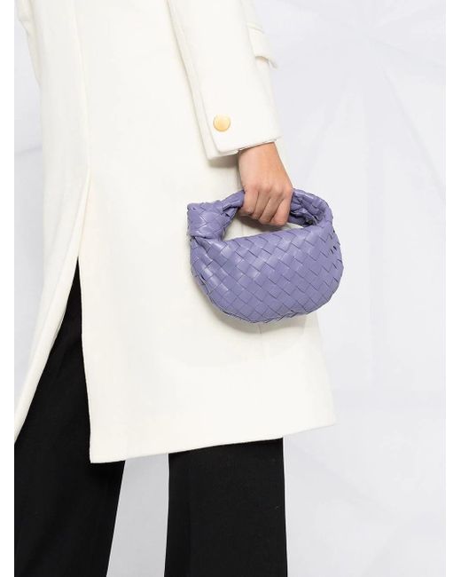 Bottega Veneta The Mini Jodie Purple Bag | Lyst