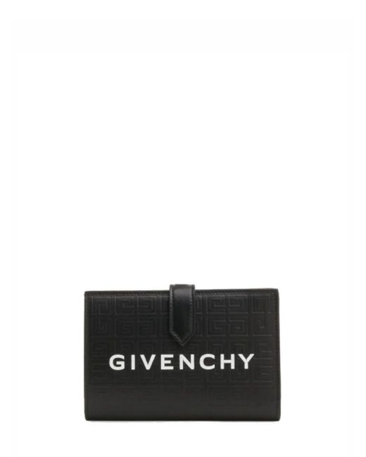 Givenchy Leather Black 4g Bi-fold Wallet - Save 5% | Lyst UK