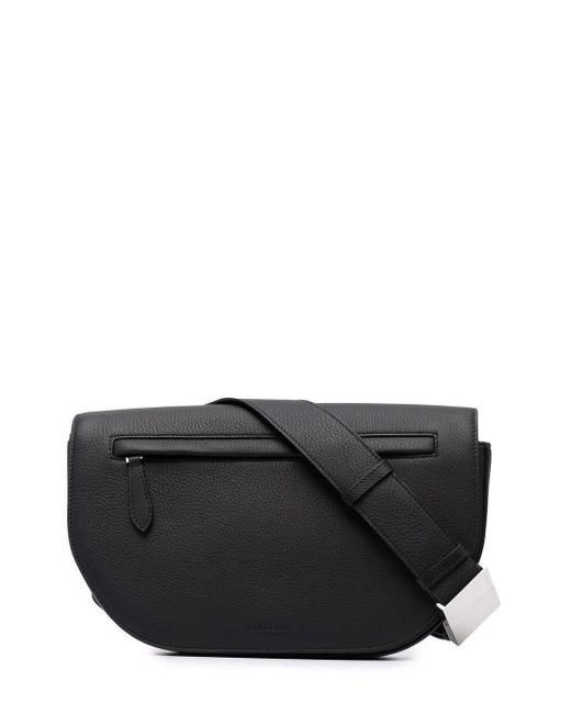 Burberry Black Large Grainy Leather Olympia Bum Bag for Men Lyst