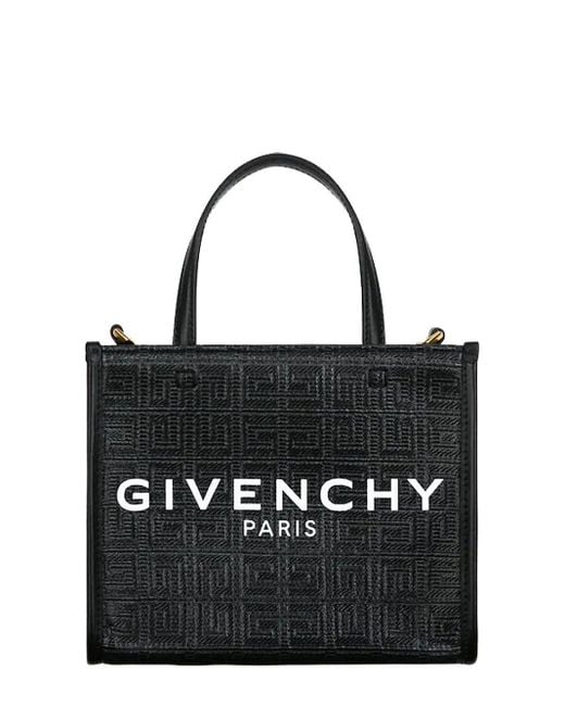 Givenchy G Mini Tote Bag In 4g Coated Canvas | Lyst Australia
