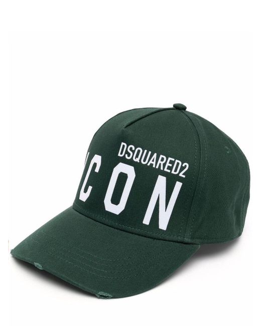 DSquared² Icon Green Baseball Cap for 