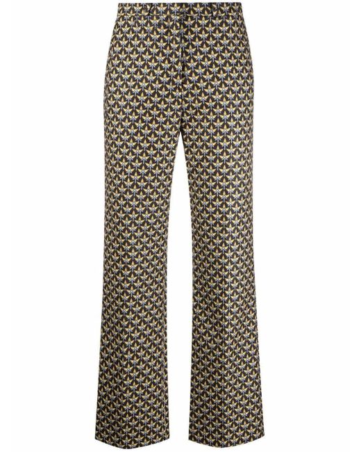 Paco Rabanne Multicolored Print Trousers for Men - Lyst