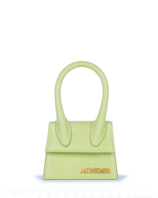 Jacquemus Leather Light Green Le Chiquito Mini Bag | Lyst