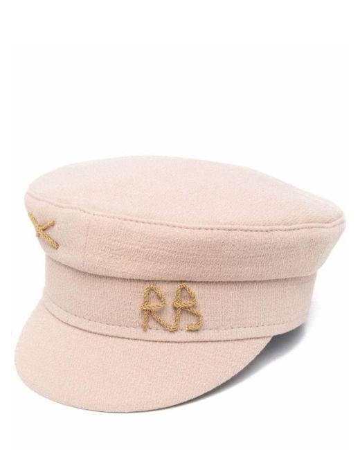 Ruslan Baginskiy Beige Baker Boy Hat in 
