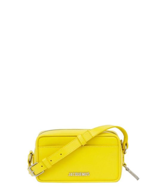 Jacquemus Yellow Le Baneto Crossbody Bag | Lyst