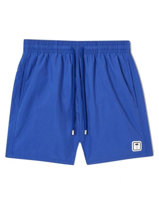 Palm Angels X Vilebrequin Blue Swim Shorts for Men | Lyst Canada