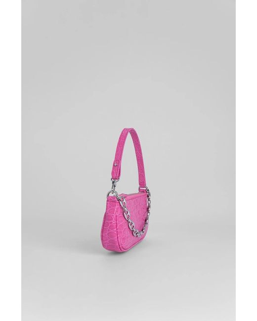 Borsa a spalla BY FAR rachel 22SSMIRADVHOLOSMADV hologram disco violet |  FRMODA.com