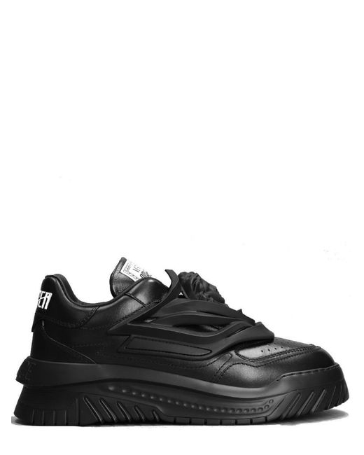 Versace Black Odissea Sneakers for Men Lyst