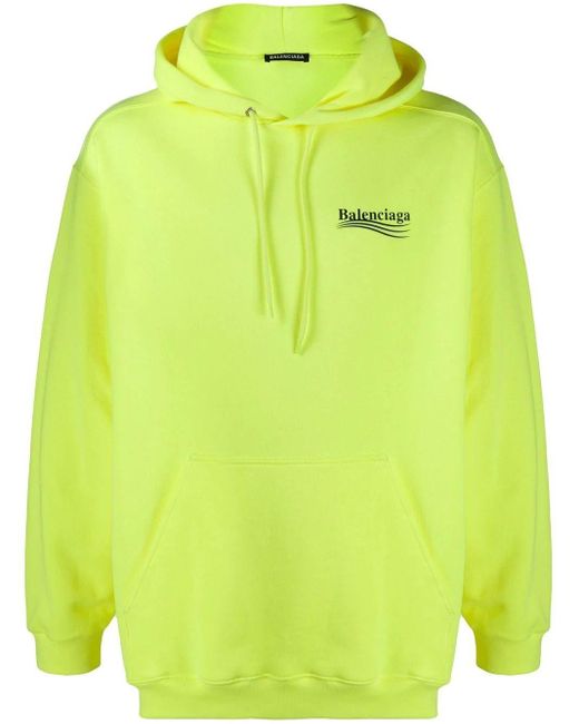 balenciaga yellow sweatshirt