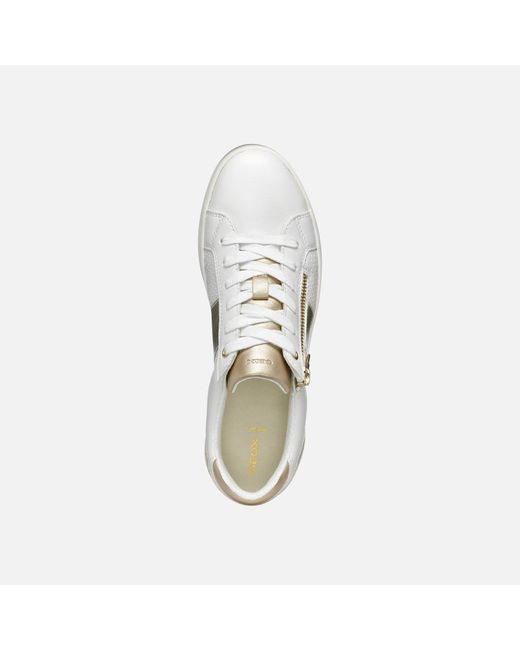 Geox White Blomiee