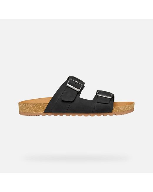 Geox Black Climasandal 1.0 for men