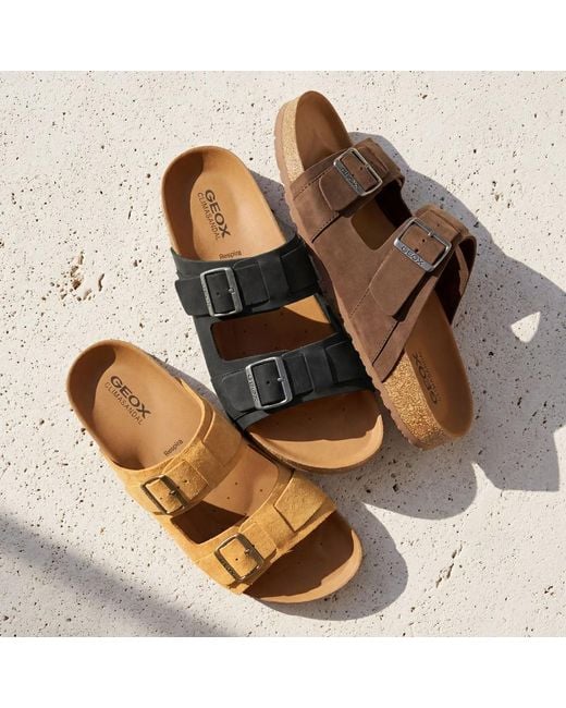 Geox Metallic Climasandal 1.0 for men
