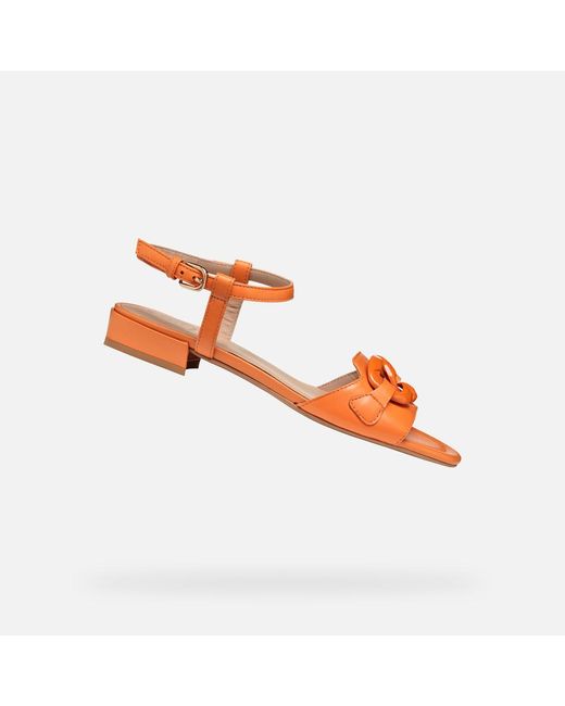 Geox Orange Schuhe New Eraklia 15 Dame