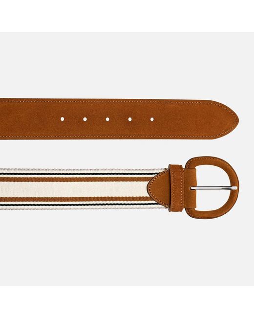 Geox Brown Accessori Belt