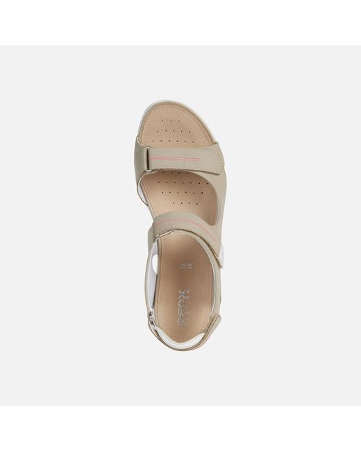 Geox White Sandal Vega