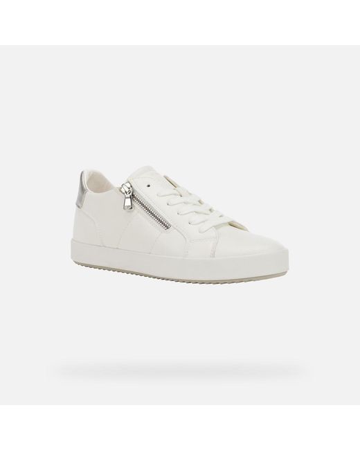 Geox White Blomiee
