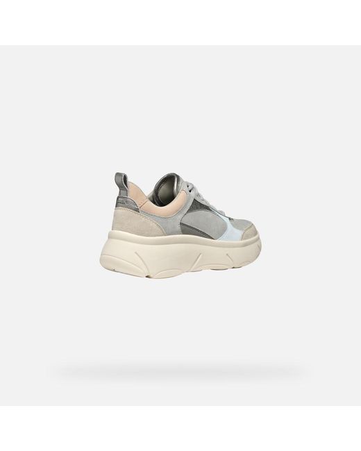Geox Nebula 2.0 X Dark Light Taupe in White Lyst UK