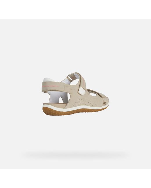 Geox White Sandal Vega