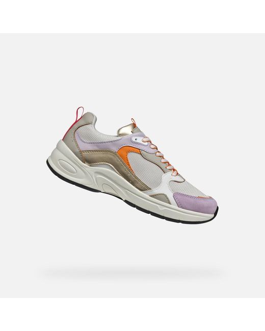 Geox White Schuhe Zarvia Dame