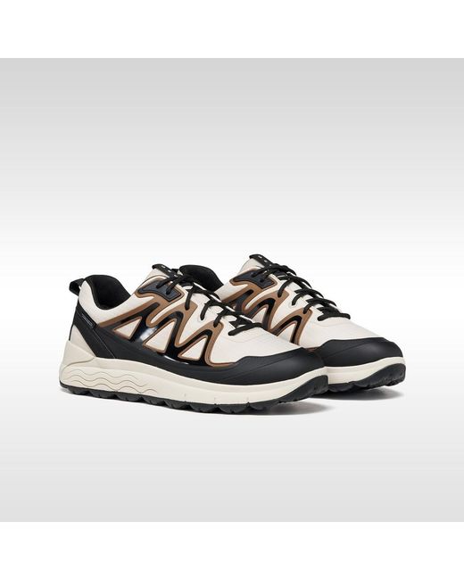 Geox Black Spherica 4X4 Abx Papyrus for men