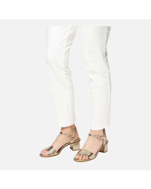 Geox White Aurely 50