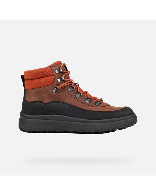 Geox Brown Granito + Grip for men