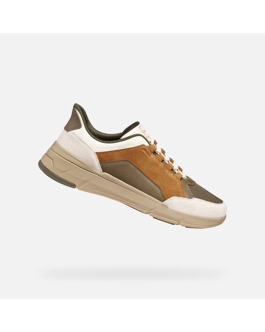 Geox Brown Vittour Plus Military/Light Sand for men